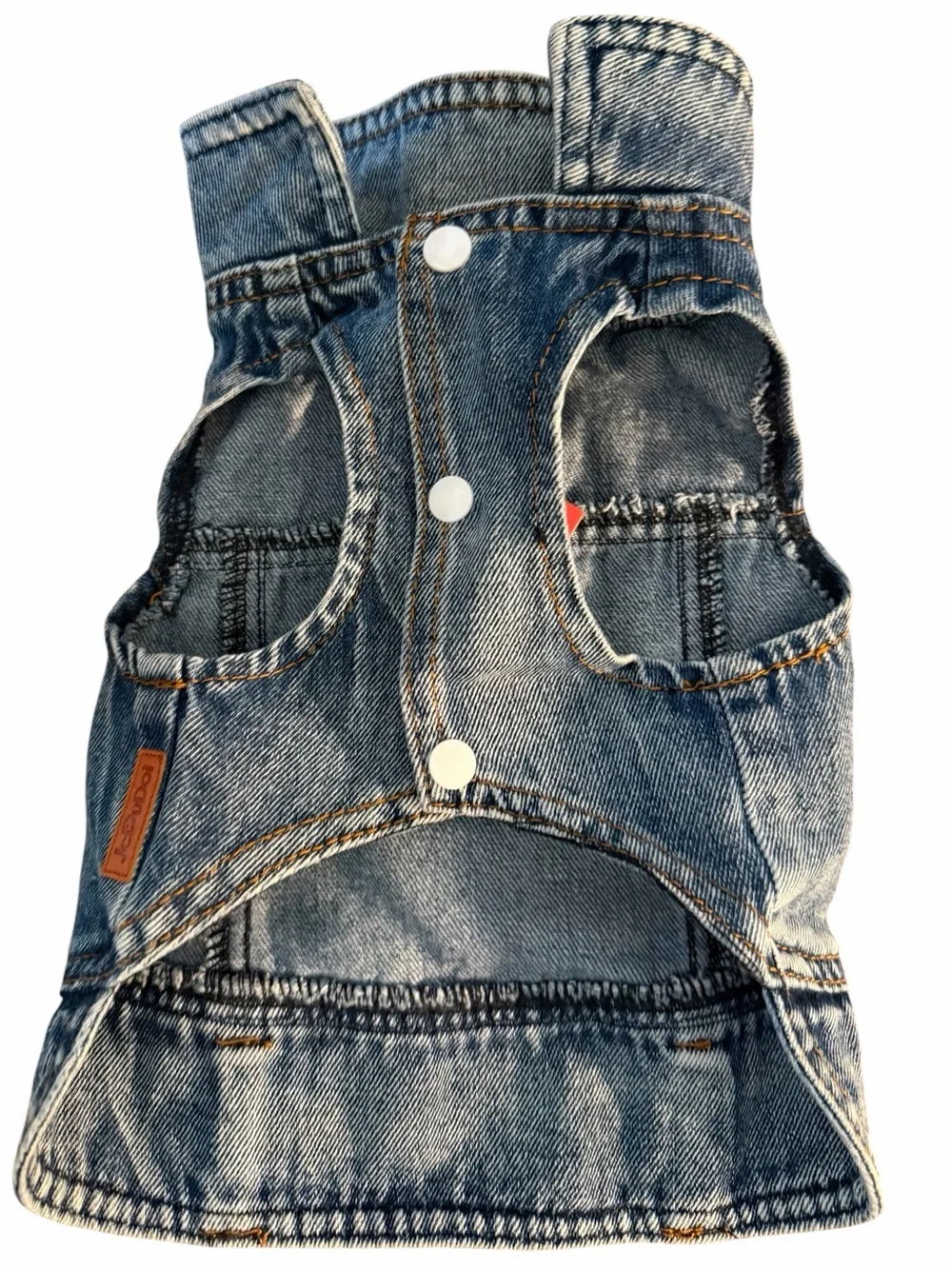 Denim Dog Vest NWT Size medium